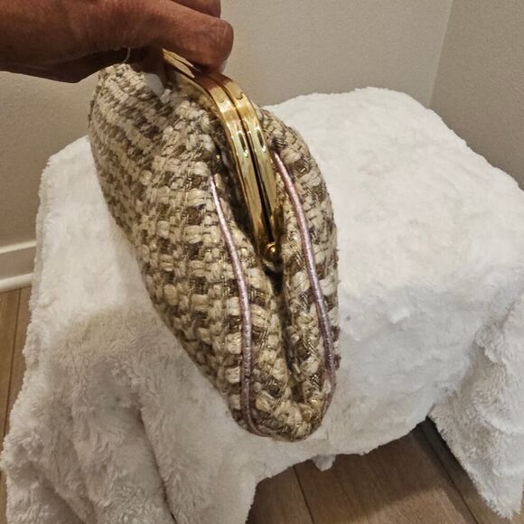 Trina Turk Plaid Cloth Cluth Purse - Picture 4 of 10